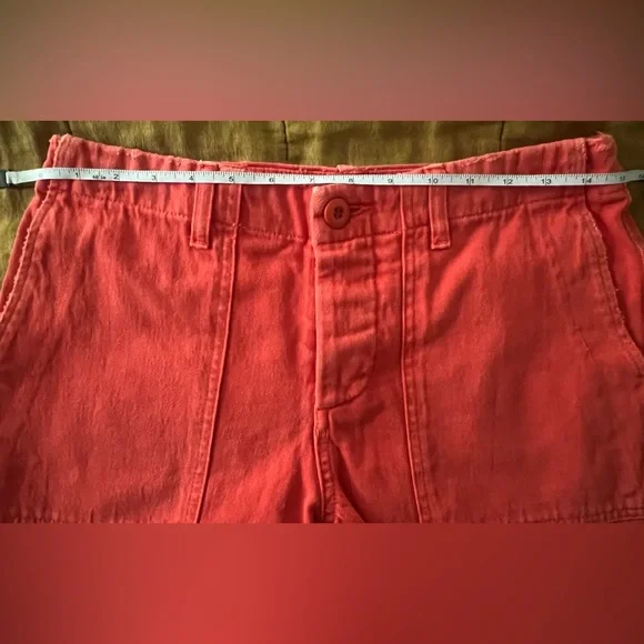 LE SUPERBE Beach Crawler Shorts - red NWOT size 4